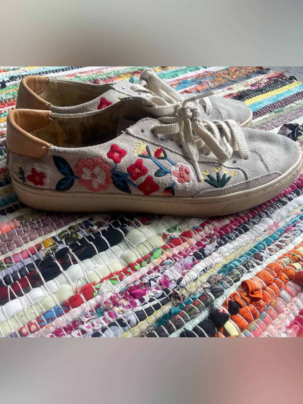 Soludos x Anthropologie Embroidered Ibiza Sneakers